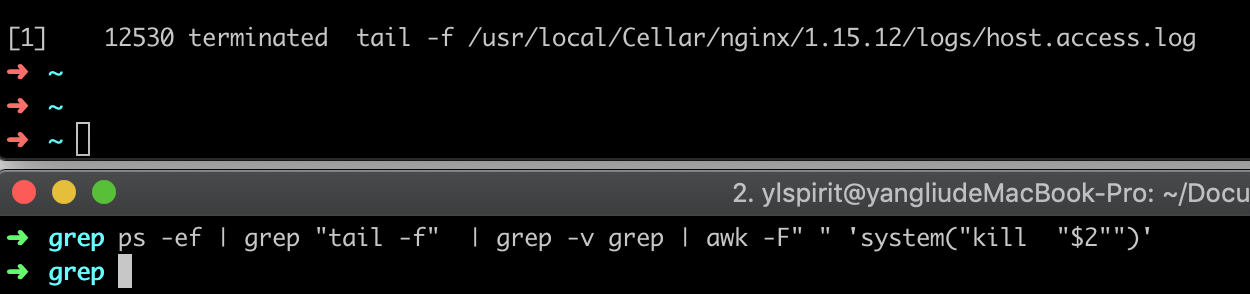 grep examples for osx